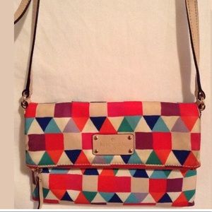 KATE SPADE Geometric Crossbody Bag Purse